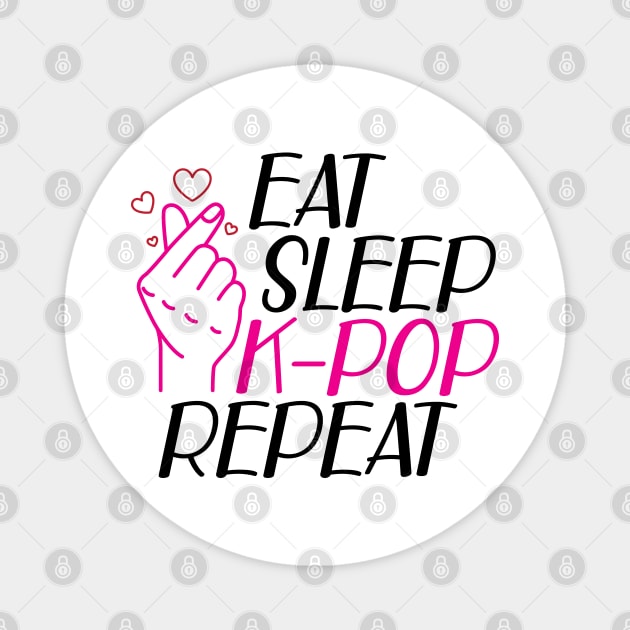 K-Pop - East Sleep K-pop Repeat Magnet by KC Happy Shop